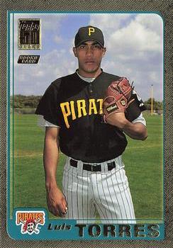 2001 Topps Traded & Rookies - Gold #T249 Luis Torres Front