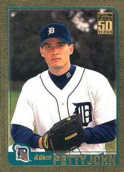 2001 Topps Traded & Rookies - Gold #T191 Adam Pettyjohn Front