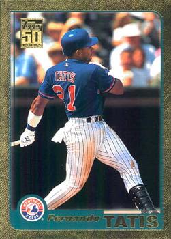 2001 Topps Traded & Rookies - Gold #T31 Fernando Tatis Front
