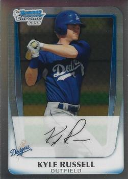 2011 Bowman - Chrome Prospects Refractors #BCP105 Kyle Russell Front