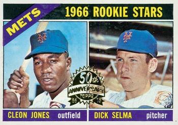 2015 Topps Heritage - 50th Anniversary Buybacks #67 Mets 1966 Rookie Stars (Cleon Jones / Dick Selma) Front