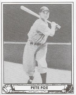 1986 1940 Play Ball (Reprint) #43 Pete Fox Front