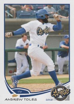 2016 Grandstand Rancho Cucamonga Quakes #NNO Andrew Toles Front