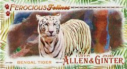 2016 Topps Allen & Ginter - Mini Ferocious Felines #FF-1 Bengal Tiger Front