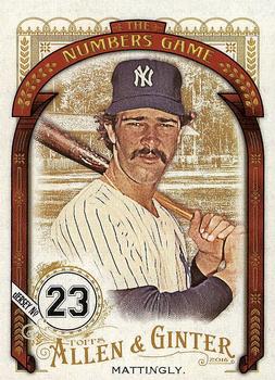 2016 Topps Allen & Ginter - The Numbers Game #NG-72 Don Mattingly Front