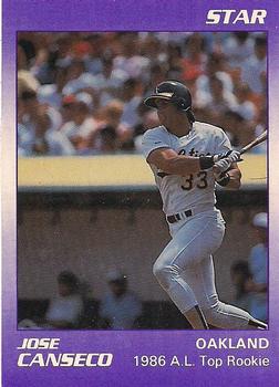1990 Star Jose Canseco (Purple) #7 Jose Canseco Front