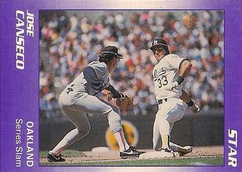 1990 Star Jose Canseco (Purple) #10 Jose Canseco Front