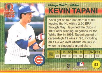 1999 Pacific Omega #53 Kevin Tapani Back