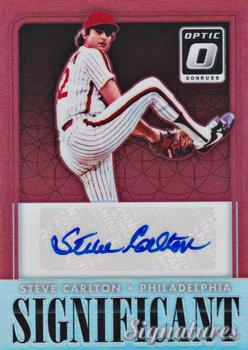 2016 Donruss Optic - Significant Signatures Red #SSSC Steve Carlton Front