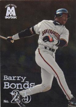 1999 SkyBox Molten Metal #122 Barry Bonds Front
