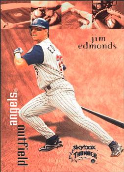 1999 SkyBox Thunder #33 Jim Edmonds Front