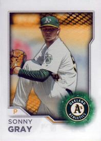 2017 Topps Stickers #26 Sonny Gray Front