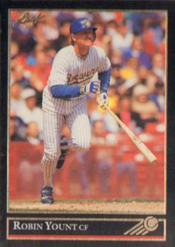1992 Donruss - Gold Leaf Stars Previews #20 Robin Yount Front