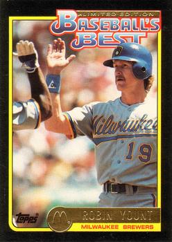 1992 Topps McDonald's Baseball's Best #17 Robin Yount Front