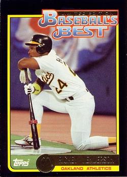 1992 Topps McDonald's Baseball's Best #3 Rickey Henderson Front