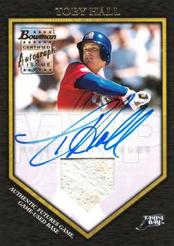 2002 Bowman - Futures Game Autograph Relics #FGAB-TH Toby Hall Front