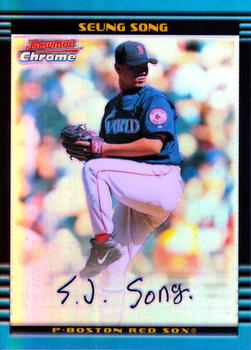 2002 Bowman Chrome - Refractors #238 Seung Song  Front
