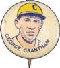 1930 Cracker Jack Pins (PR4) #NNO George Grantham Front