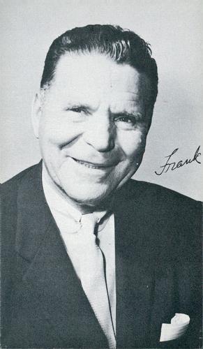 1961 Kansas City Athletics Photocards #NNO Frank Lane Front