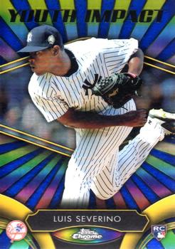 2016 Topps Chrome - Youth Impact #YI-3 Luis Severino Front