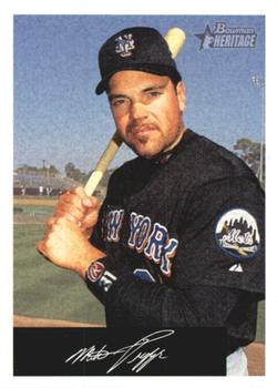 2002 Bowman Heritage - Black Box #56 Mike Piazza  Front