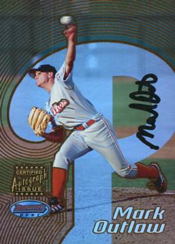 2002 Bowman's Best - Gold #106 Mark Outlaw Front
