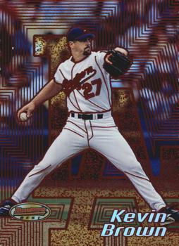 2002 Bowman's Best - Red #64 Kevin Brown  Front