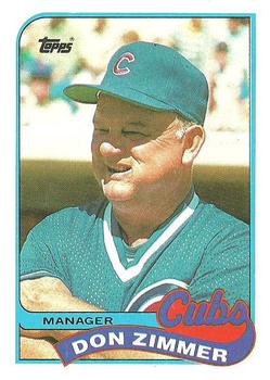 1989 Topps #134 Don Zimmer Front