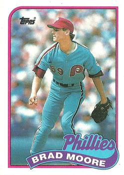 1989 Topps #202 Brad Moore Front