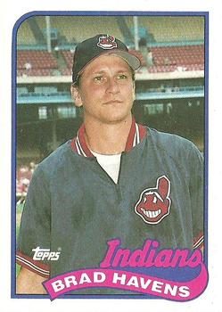 1989 Topps #204 Brad Havens Front