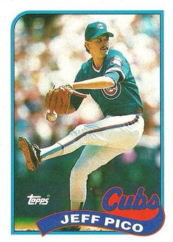 1989 Topps #262 Jeff Pico Front