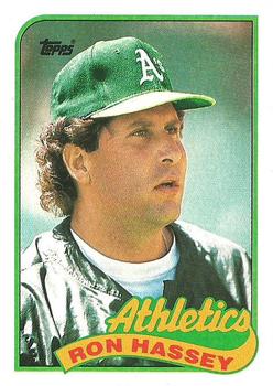 1989 Topps #272 Ron Hassey Front
