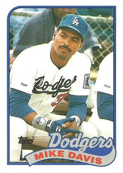 1989 Topps #277 Mike Davis Front