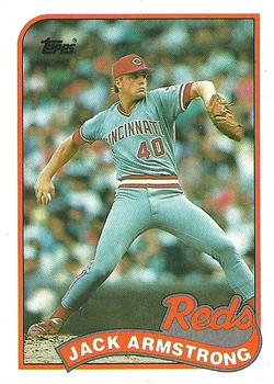1989 Topps #317 Jack Armstrong Front