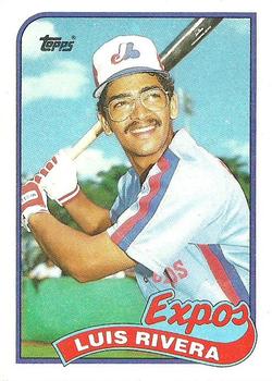 1989 Topps #431 Luis Rivera Front
