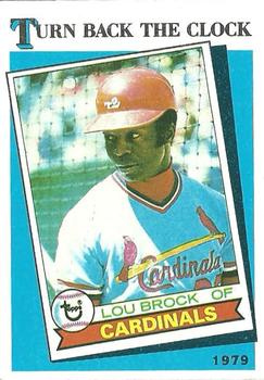 1989 Topps #662 Lou Brock Front