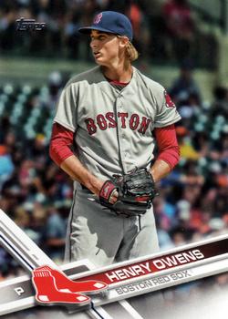 2017 Topps #69 Henry Owens Front