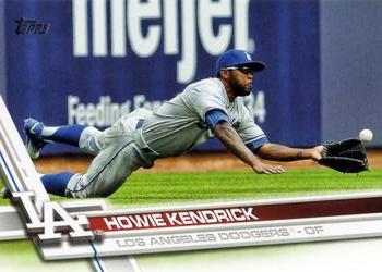 2017 Topps #107 Howie Kendrick Front