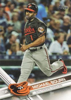 2017 Topps #127 Michael Bourn Front