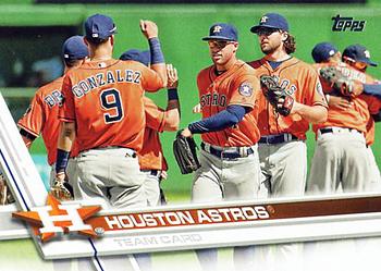 2017 Topps #175 Houston Astros Front