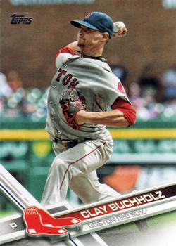 2017 Topps #267 Clay Buchholz Front