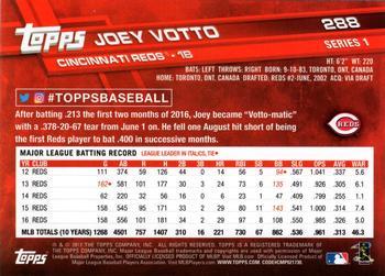 2017 Topps #288 Joey Votto Back