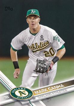 2017 Topps #369 Mark Canha Front