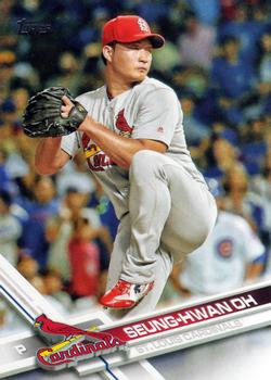 2017 Topps #505 Seung-Hwan Oh Front
