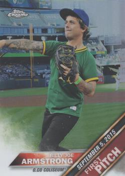 2016 Topps Chrome - First Pitch #FPC-14 Billy Joe Armstrong Front