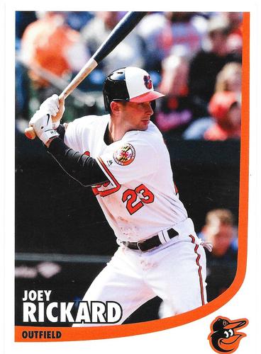 2016 Baltimore Orioles Photocards #NNO Joey Rickard Front