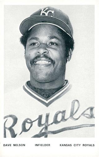 1976 Kansas City Royals Photocards #NNO Dave Nelson Front