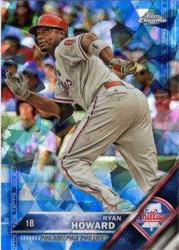 2016 Topps - Chrome Sapphire 65th Anniversary Edition #15 Ryan Howard Front
