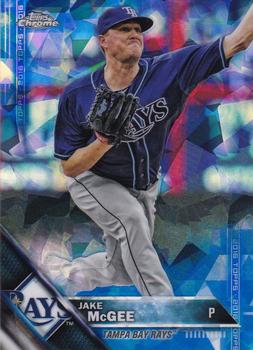 2016 Topps - Chrome Sapphire 65th Anniversary Edition #189 Jake McGee Front