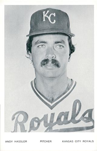 1978 Kansas City Royals Photocards #NNO Andy Hassler Front